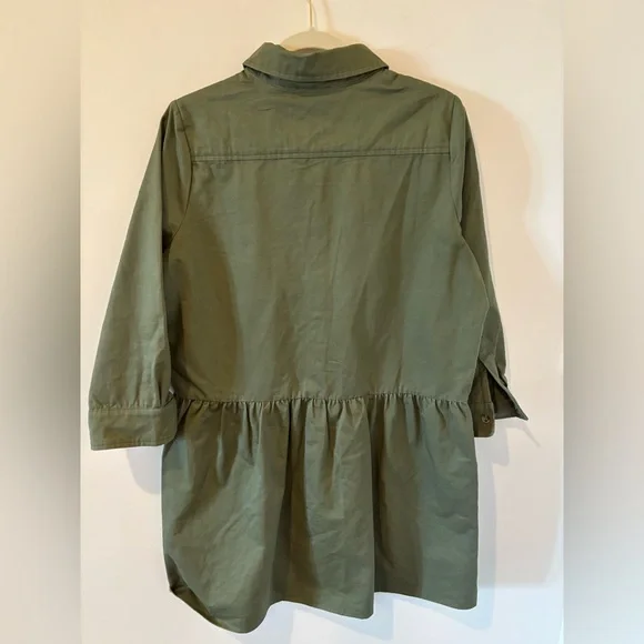 Tuckernuck Jade Green Stretch Twill Hayes Dress Medium NWOT - Picture 7 of 7